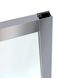 Дверь стеклянная для душевой ниши раздвижная трехсекционная EGER LEXO 91.5x195см прозрачное стекло 6мм профиль хром 599-809/1 599-809/1 фото 4