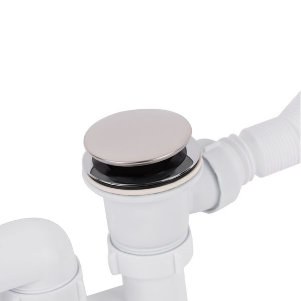 Сифон для ванни Lidz (WHI) 60 03 V002 02 з ревізією (вихід 50 мм) LW04 фото