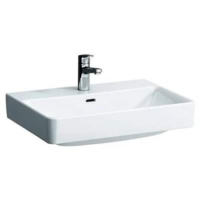 Умывальник подвесной для ванной 650мм x 465мм LAUFEN PRO S белый прямоугольная H8109640001041 H8109640001041 фото