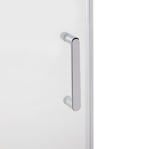 Душові двері в нішу Qtap Taurus CRM2013-14.C6 130-140x185 см, скло Clear 6 мм, покриття CalcLess TAUCRM201314C6 фото