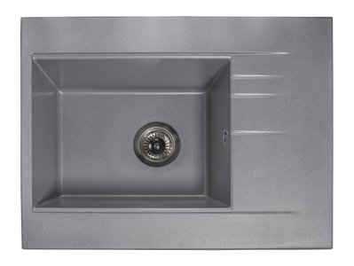 Кухонна мийка BODRUM 650 gray Miraggio 15198 фото