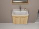 Набір меблів у ванну ROZZY JENORI FIRST коричневий (тумба, дзеркало та умивальник з сифоном) RJ20600OK RJ20600OK фото 10