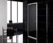 Стінка скляна для душової ніші розпашна EGER 90см x 195см прозрачное скло 5мм профіль хром 599-150-90(h) 599-150-90(h) фото 4