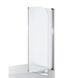 Ширма стеклянная для ванной оборачиваемая двухсекционная распашная 138см x 120см EGER стекло прозрачное 5мм профиль хром 599-121CH 599-121CH фото 3