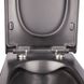 Унитаз подвесной Qtap Tern безободковый с сиденьем Soft-close QT1733052ERMB QT1733052ERMB фото 5