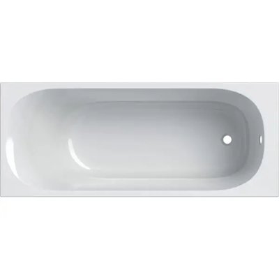 Ванна акрилова Geberit Soana Slim rim з ніжками, 170x70 см, білий (554.002.01.1) 554.002.01.1 фото