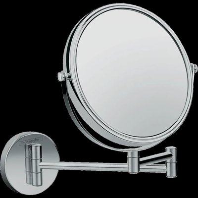 Косметическое зеркало HANSGROHE LOGIS 73561000 круглое подвесное металлическое хром 73561000 фото