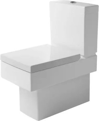 Унитаз напольный белый без бачка DURAVIT VERO без сиденья выпуск в стену 2116090000 2116090000 фото