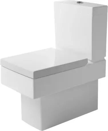 Унитаз напольный белый без бачка DURAVIT VERO без сиденья выпуск в стену 2116090000 2116090000 фото