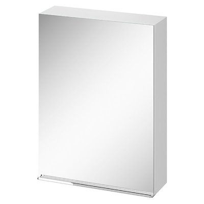 Шафка дзеркальна Cersanit VIRGO 60 см (ручки хром) біла S522-013 фото