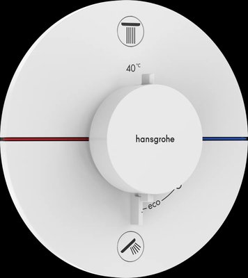 Термостат для душу HANSGROHE SHOWERSELECT COMFORT S / білий / матовий (15554700) 15554700 фото