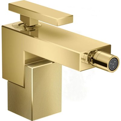 Змішувач для гігієнічного душу HANSGROHE AXOR Edge на біде одноважільний золотий латунь з донним клапаном 46211990 46211990 фото