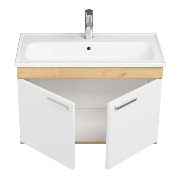 Комплект мебели в ванную ROZZY JENORI FIRST белый RJ20800WO RJ20800WO фото