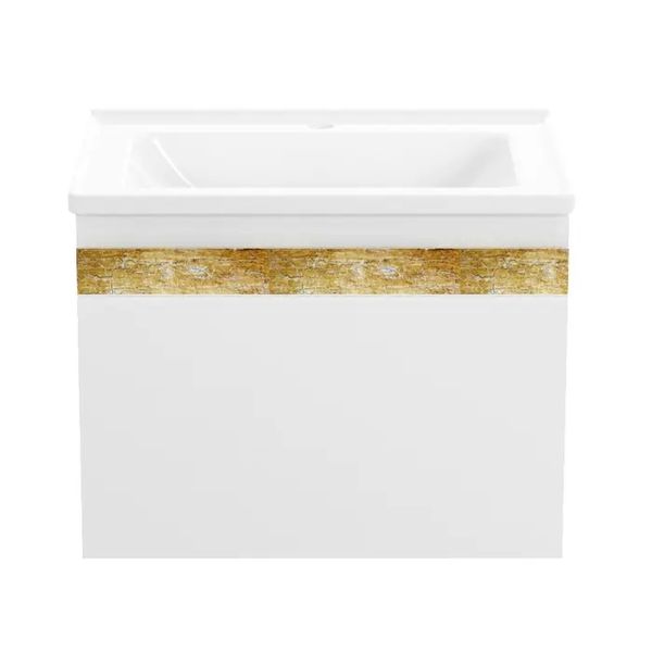 Тумбочка с раковиной для ванны VOLLE CLASSIC NEO 60x45x46см подвесная белый 1943.326007 1943.326007 фото
