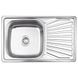 Кухонна мийка Lidz 7848 0,8 мм Micro Decor (LIDZ7848MDEC) SD00040857 фото 1