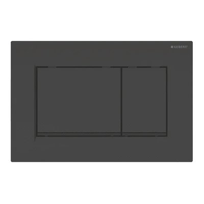 Клавиша смыва Geberit Sigma30, черный/матовый черный (115.883.DW.1) 115.883.DW.1 фото