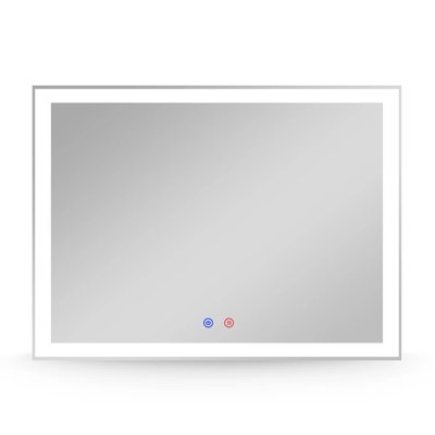 Зеркало прямоугольное в ванную VOLLE VOLLE 60x80см c подсветкой сенсорное включение антизапотевание 16-13-800 16-13-800 фото
