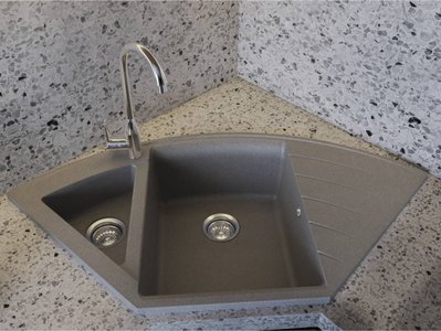 Кухонна мийка EUROPE gray Miraggio 15218 фото