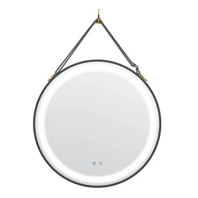 Зеркало круглое в ванную VOLLE VOLLE 60x60см c подсветкой сенсорное включение антизапотевание 16-25-600B 16-25-600B фото