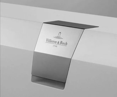 Сифон для ванни Villeroy & Boch з наливом, хром UPCON0123 UPCON0123 фото