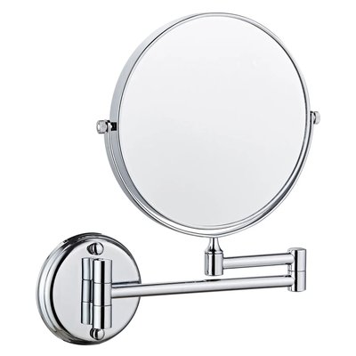 Косметичне дзеркало VOLLE 2500.280301 кругле підвісне металеве хром 2500.280301 фото