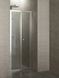 Двері для душової ніші EGER bifold скляні універсальні розсувні двосекційні 195x80см прозорі 5мм профіль хром 599-163-80(h) 599-163-80(h) фото 3