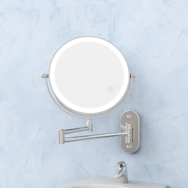 Косметическое зеркало для ванной IMPRESE хром металл 181422 181422 фото