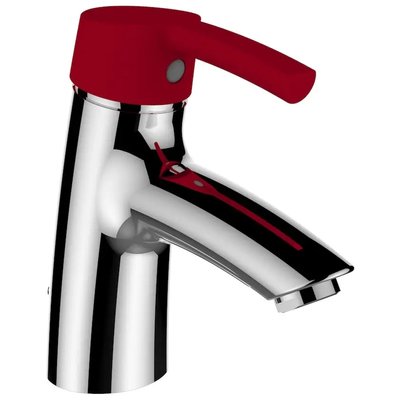 Кран для умывальника одновентильный LAUFEN FLORAKIDS красный латунь с донным клапаном H3116510241111 H3116510241111 фото